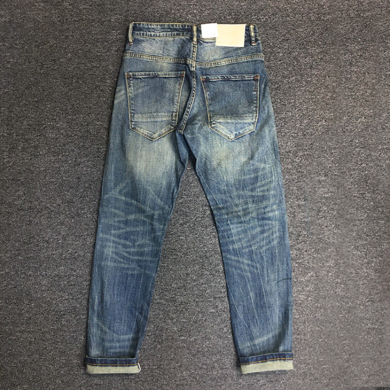 Levis Jeans 501 - Amekaji-pantalones vaqueros de mezclilla Micro elásticos
