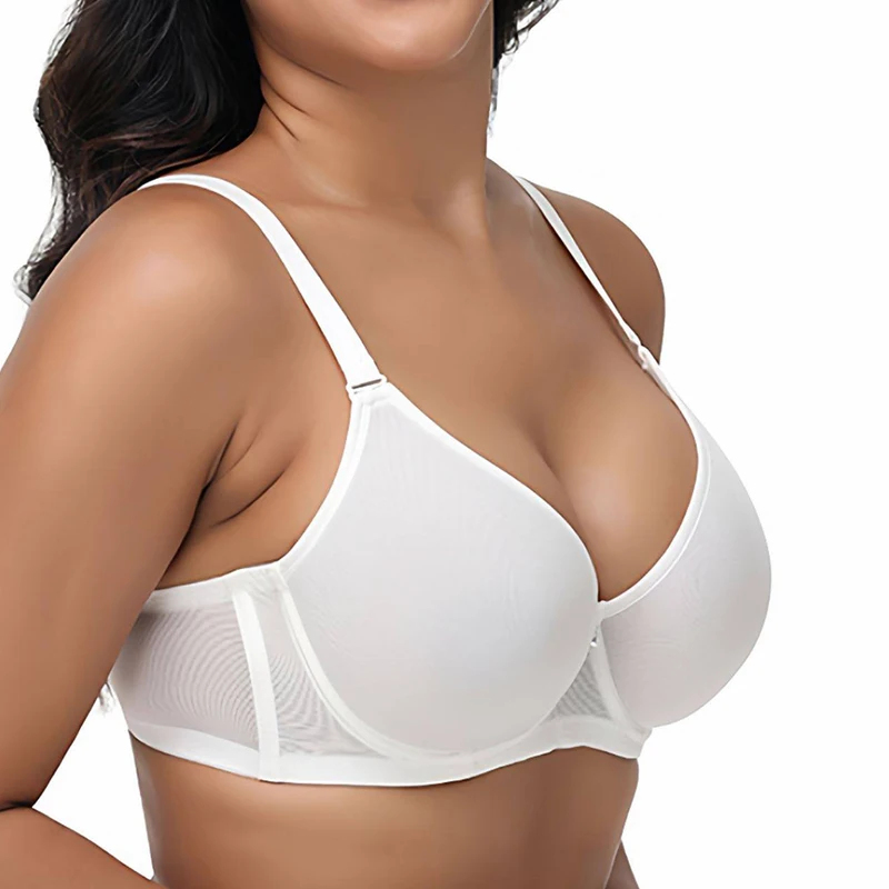 Sujetador minimizador de malla - Underwire Bra Padded reseña y precio