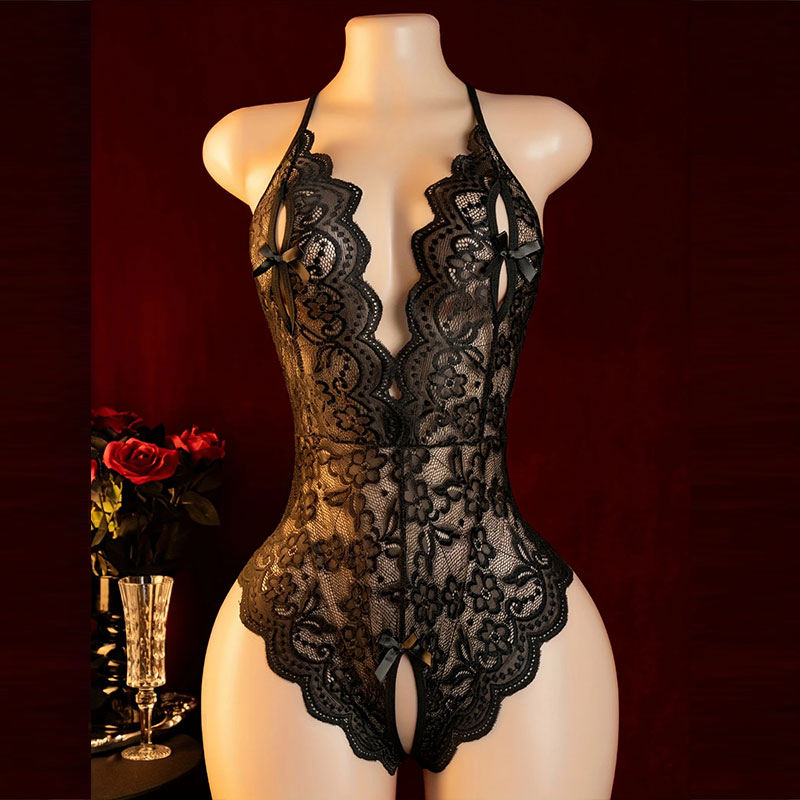Lencería erótica sin entrepier - Plunge Bra Push Up reseña y precio