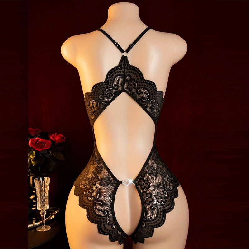 Lencería erótica sin entrepier - Plunge Bra Push Up reseña y precio