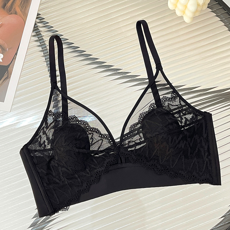Top corto sexy de encaje con c - T Shirt Bra Seamless reseña y precio
