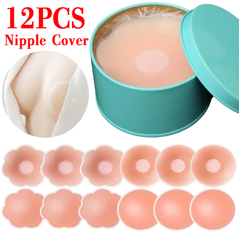 6/12PCS Almohadillas Adhesivas - Push Up Bra Silicone reseña y precio