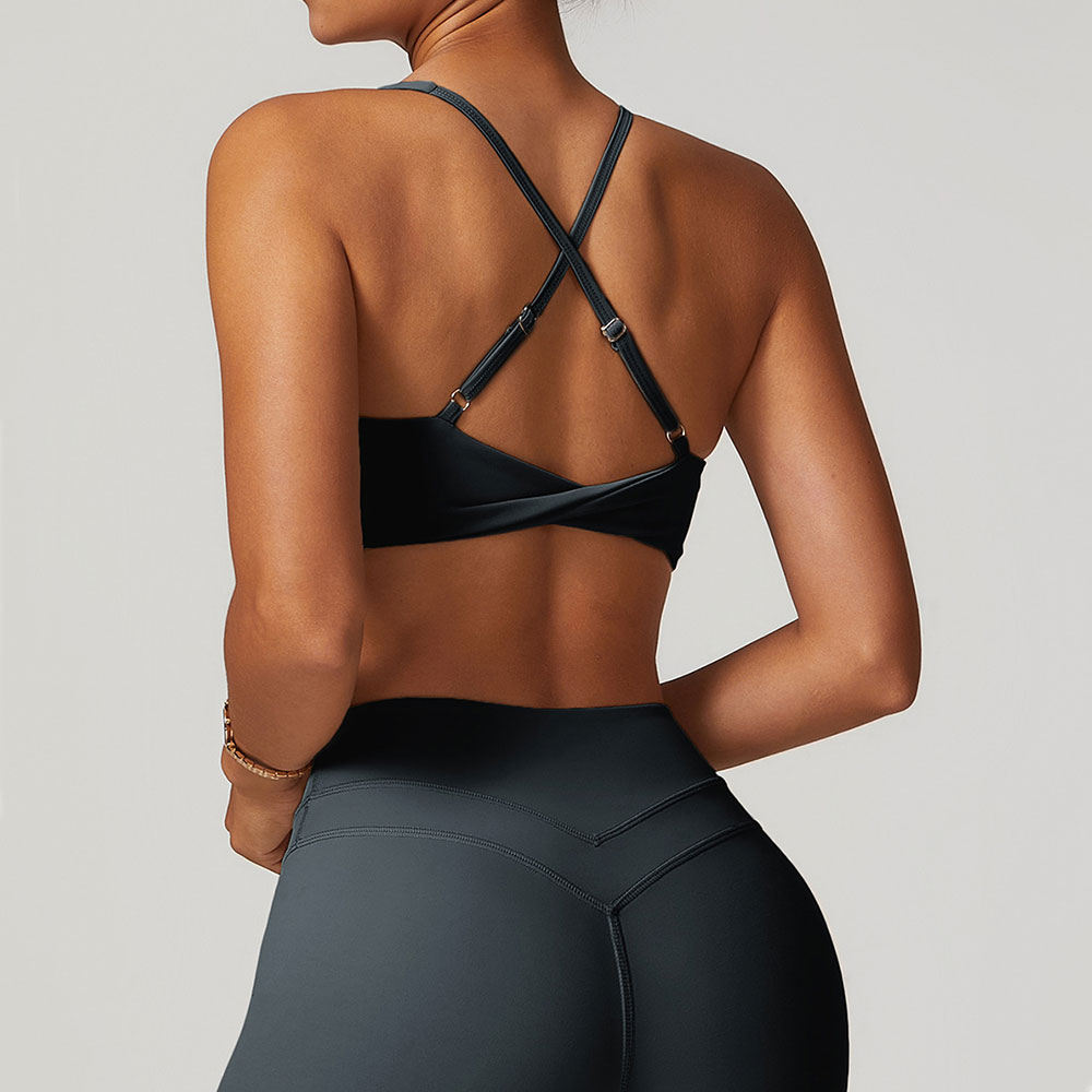 JUREN-Sujetador deportivo para - Plunge Bra Push Up reseña y precio