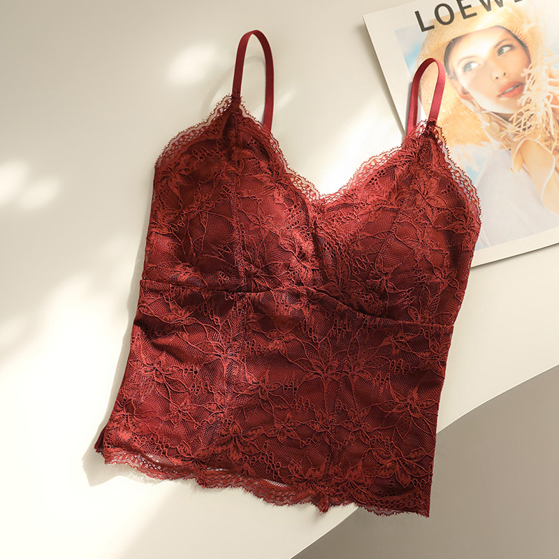 Top de tirantes sexy de encaje - Cotton Bra Everyday reseña y precio