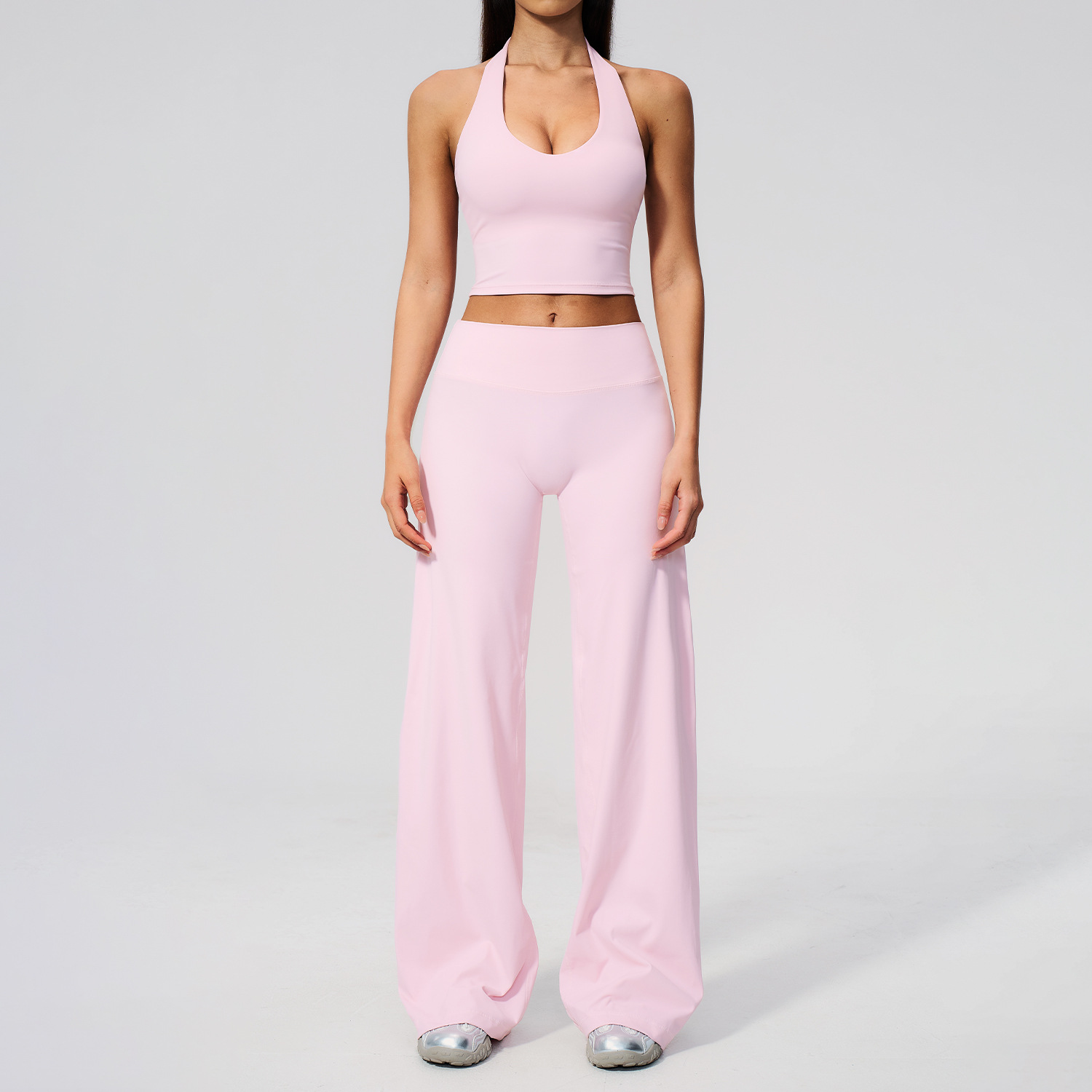 Conjunto de Yoga de 2 Piezas p - Sports Bra Racerback reseña y precio