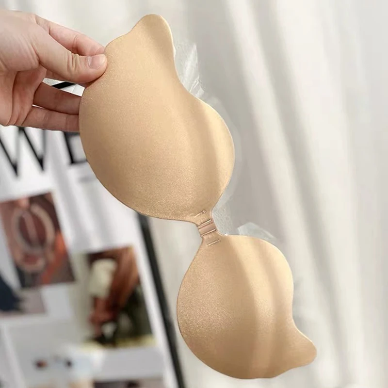 Cubrepezones Adhesivos Reutili - Plunge Bra Push Up reseña y precio